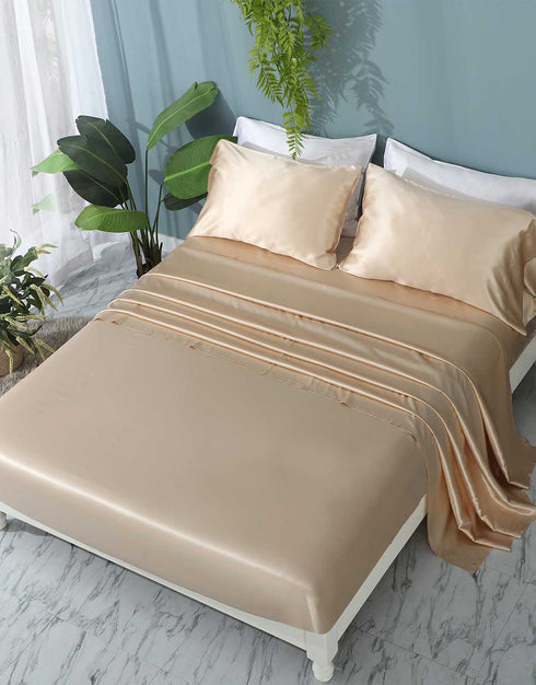 19 Momme Silk Fitted Sheet (1 pcs) (T)